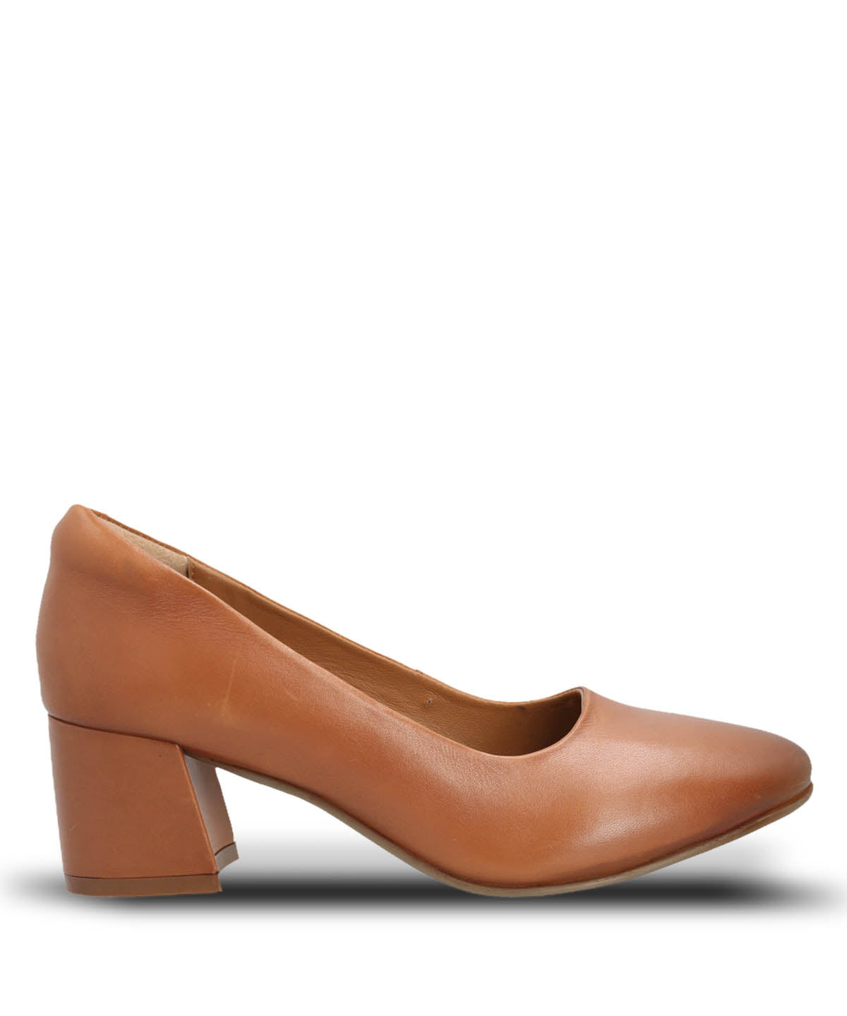 Zapato Cuero Mujer Lecco Café