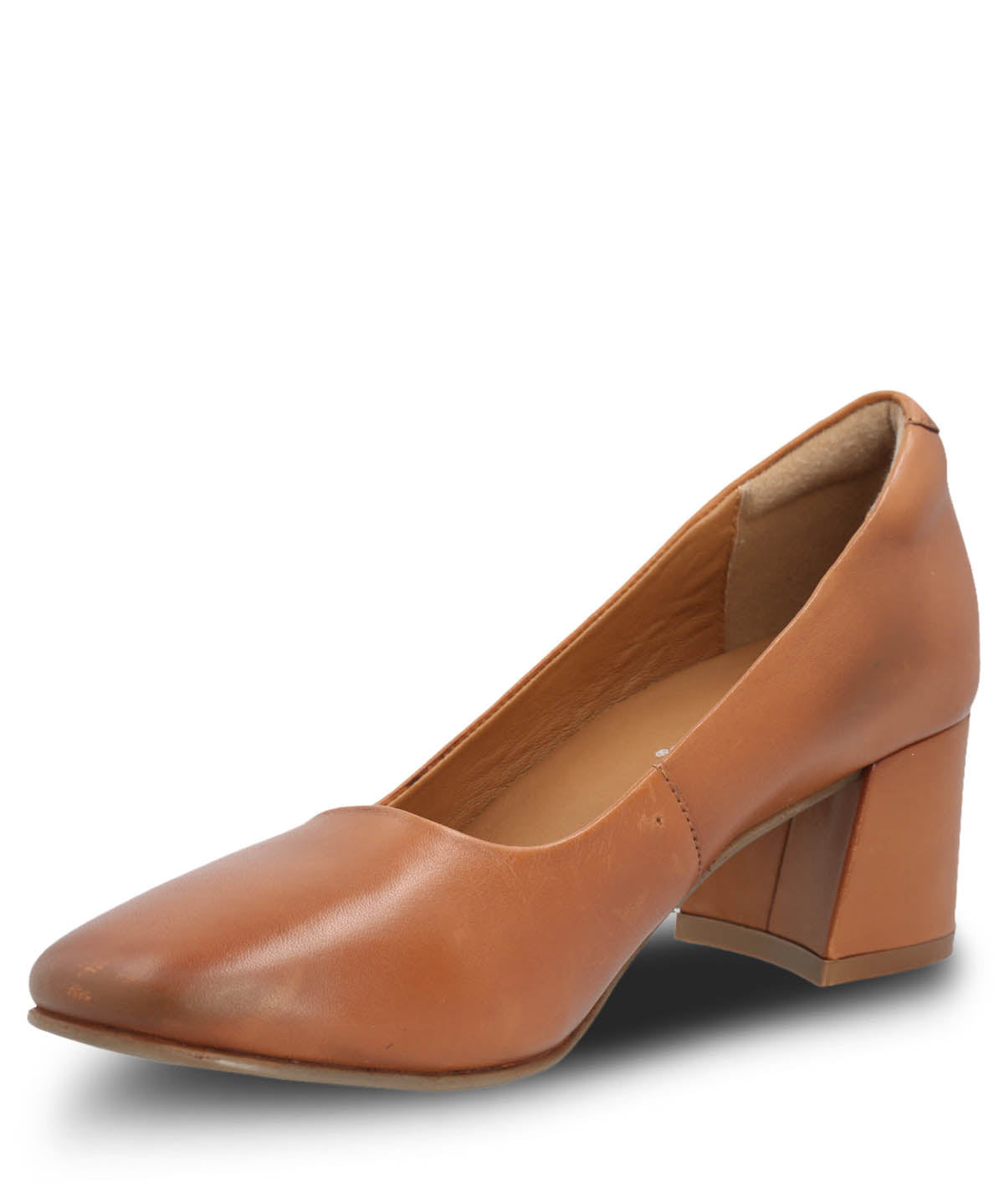 Zapato Cuero Mujer Lecco Café