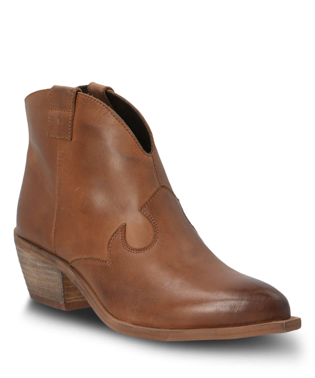 Botin Vaquero Cuero Mujer Nandrin Café
