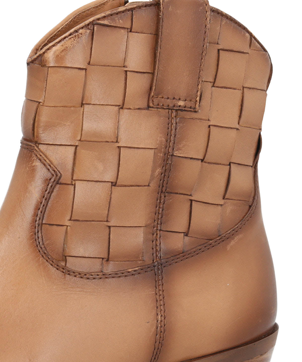 Botin Vaquero Cuero Mujer Nandrin Café