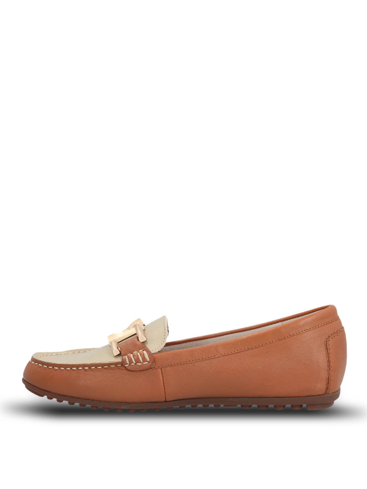 Mocasin Cuero Mujer Lesquin Café Claro | Hush Puppies