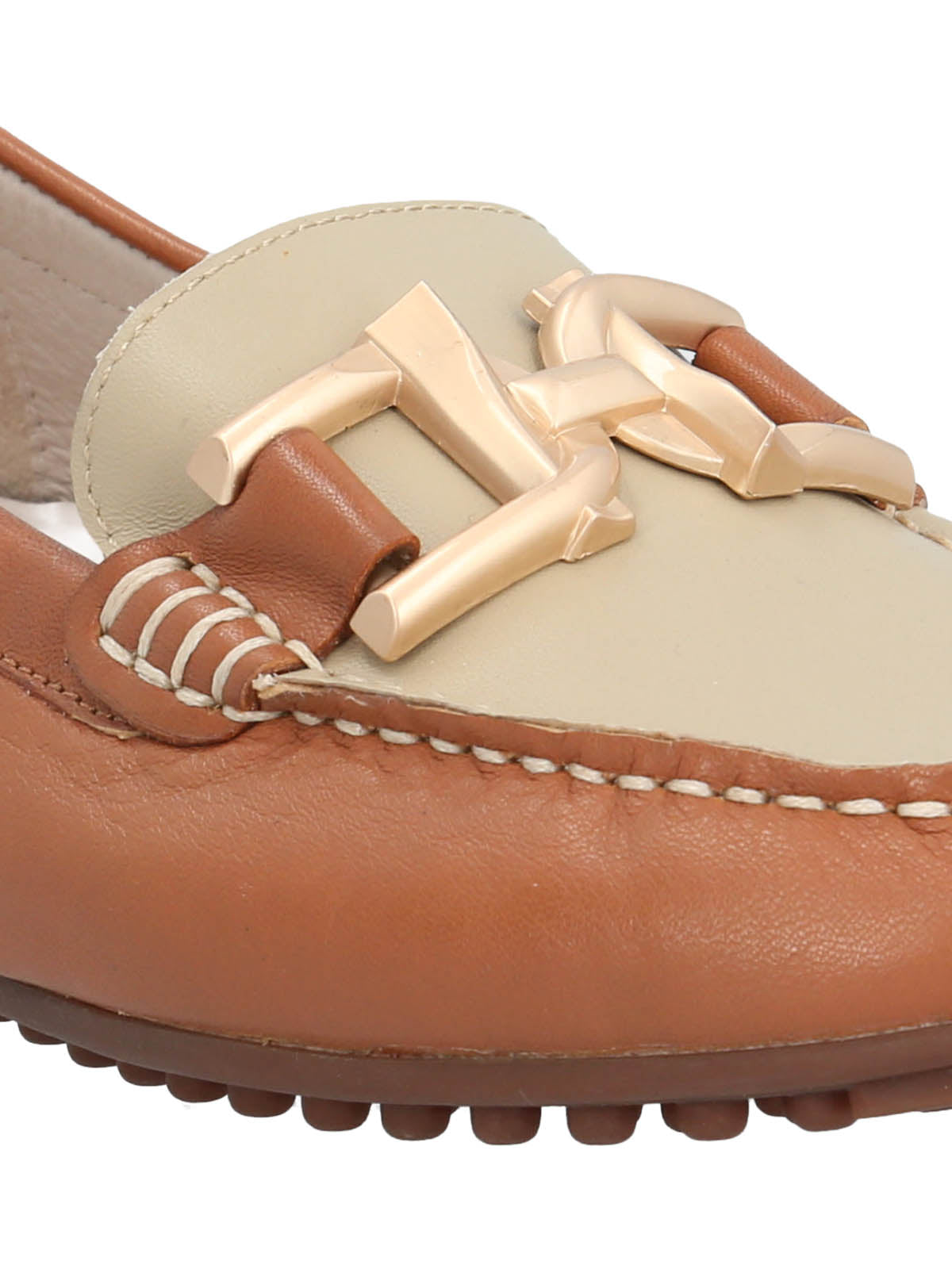 Mocasin Cuero Mujer Lesquin Café Claro | Hush Puppies