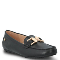 Mocasin Cuero Mujer Lesquin Negro