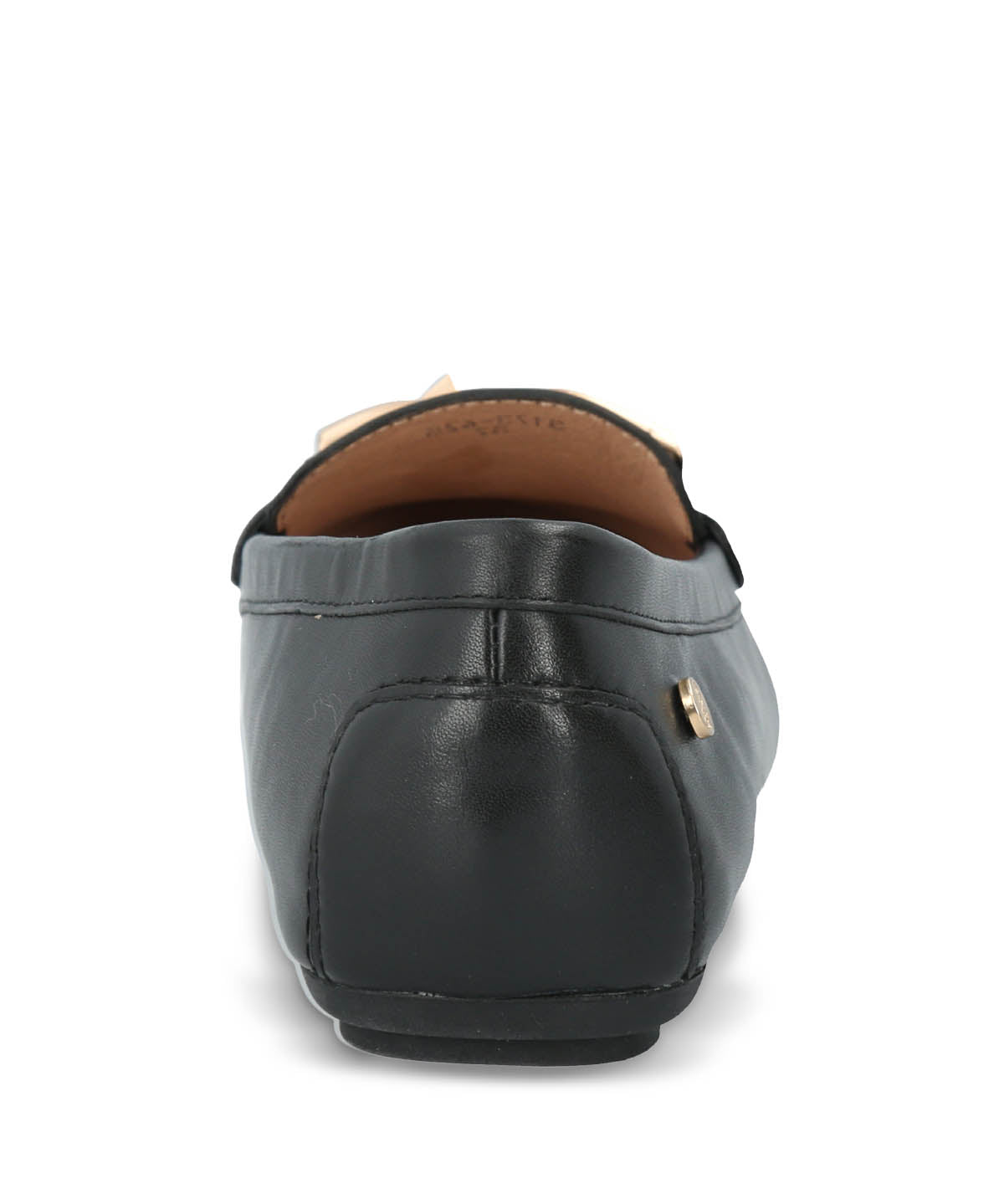 Mocasin Cuero Mujer Lesquin Negro