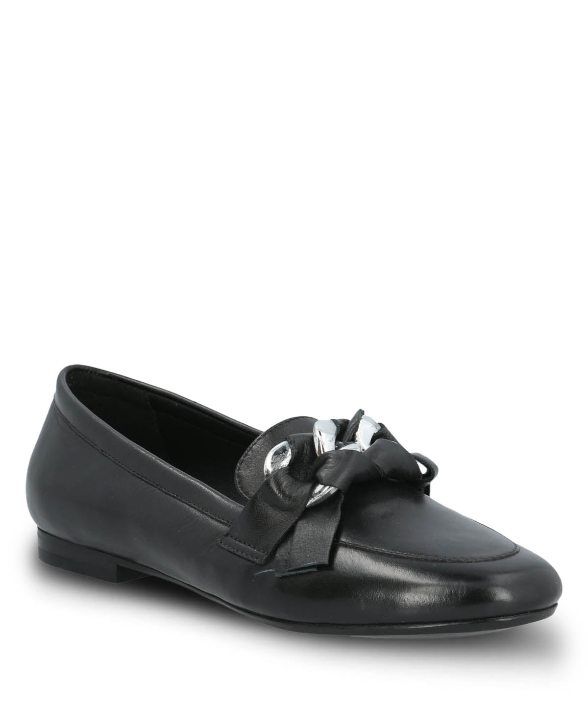 Mocasin Cuero Mujer Mons Negro