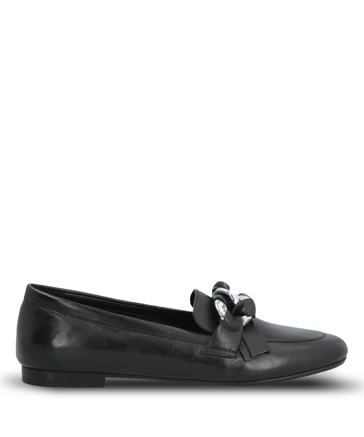Mocasin Cuero Mujer Mons Negro