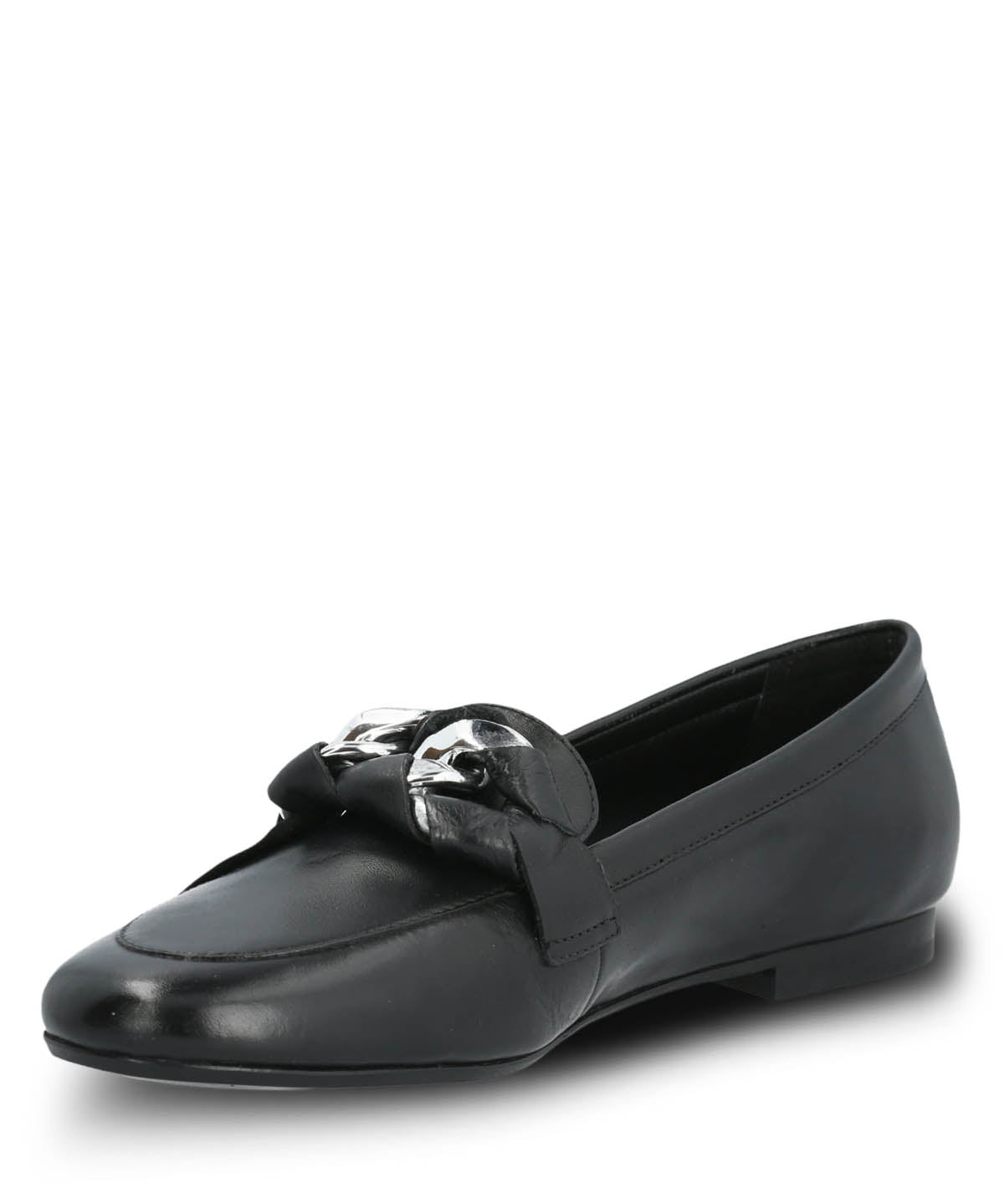 Mocasin Cuero Mujer Mons Negro