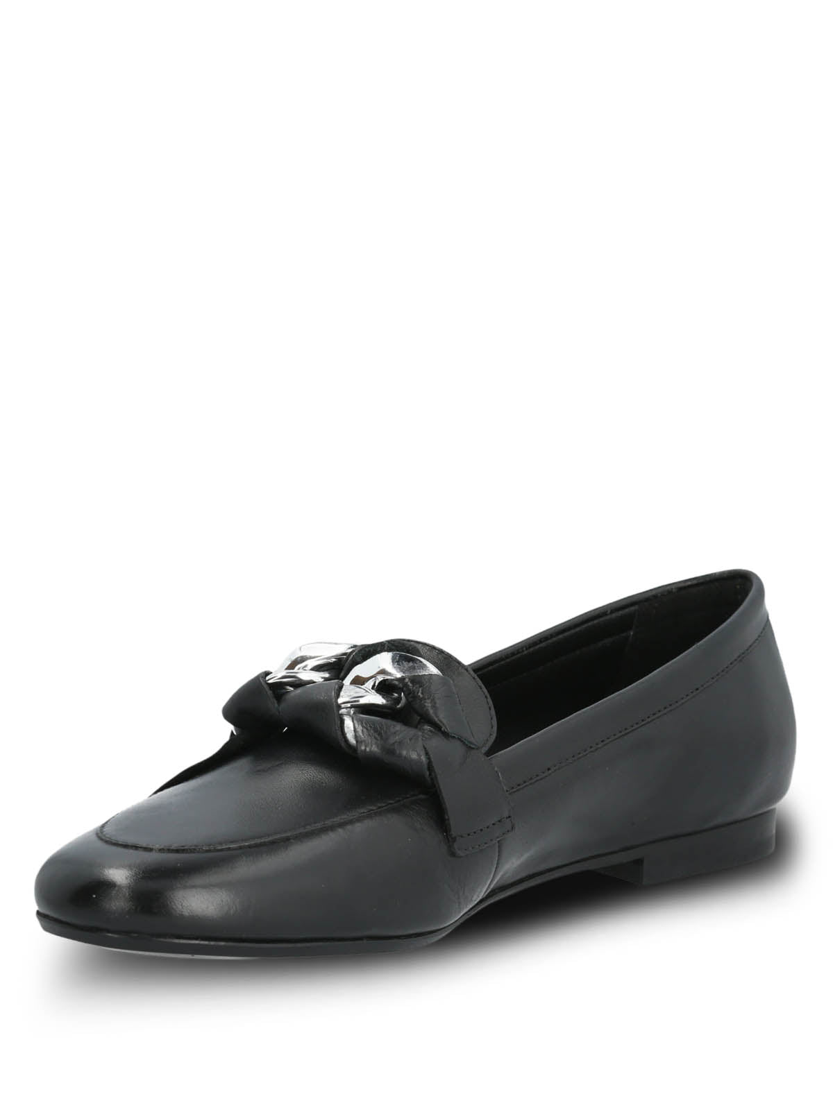 Mocasin Cuero Mujer Mons Negro