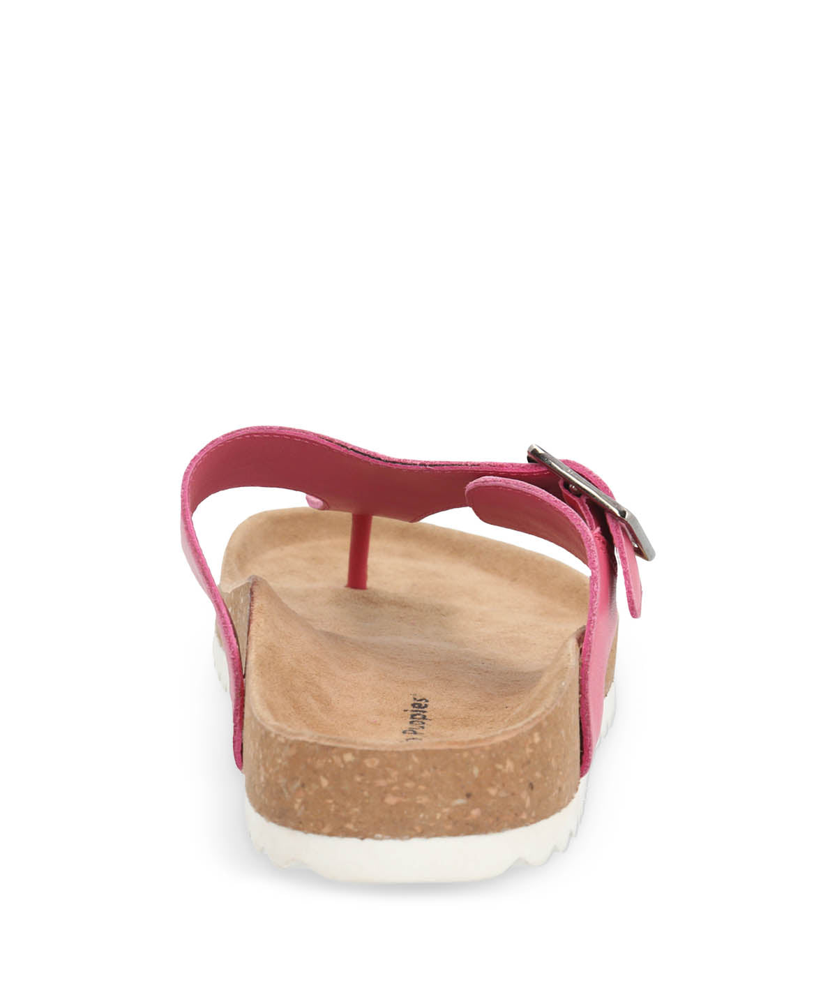 Sandalia Cuero Mujer Davos Fucsia