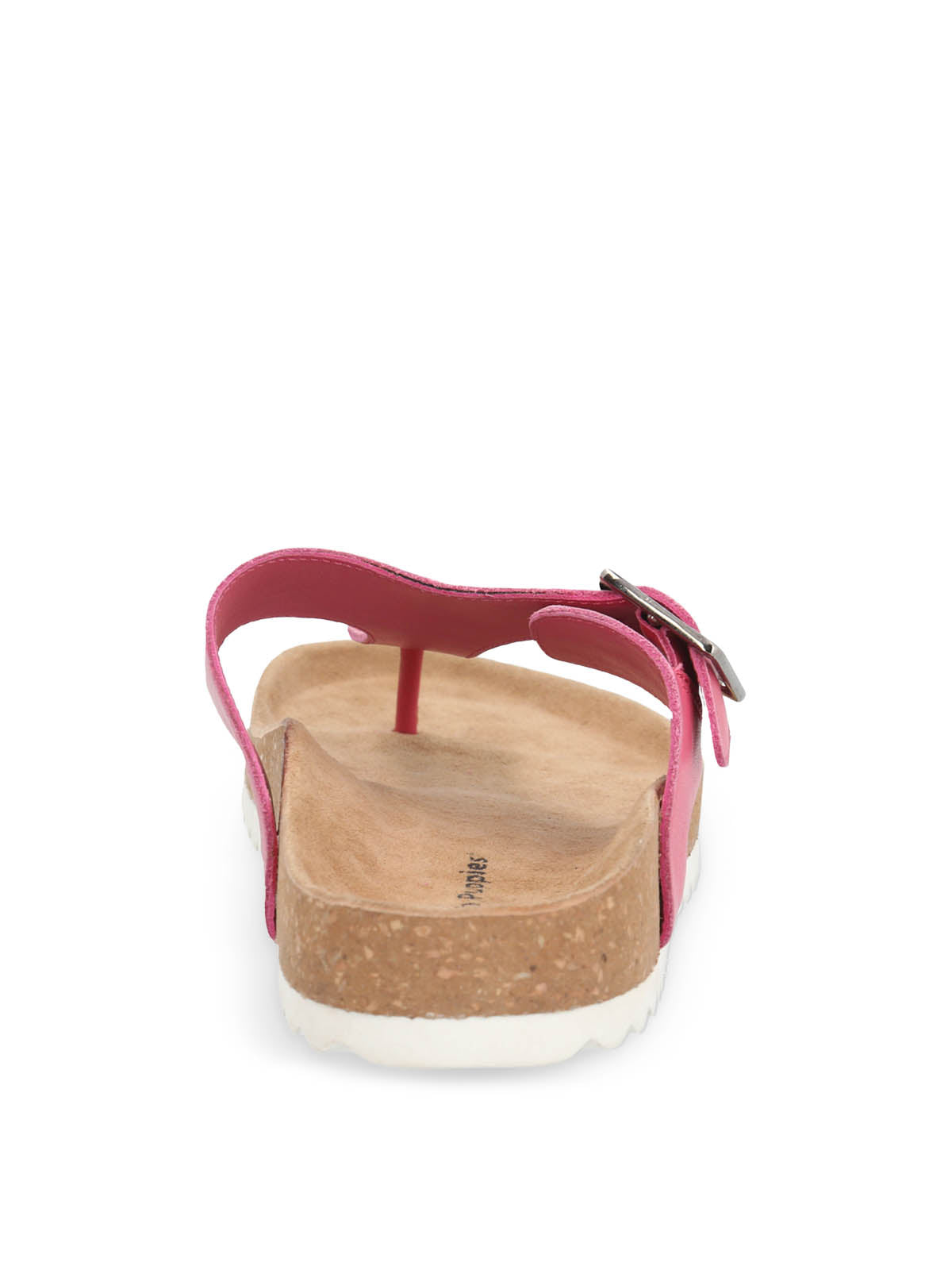 Sandalia Cuero Mujer Davos Fucsia