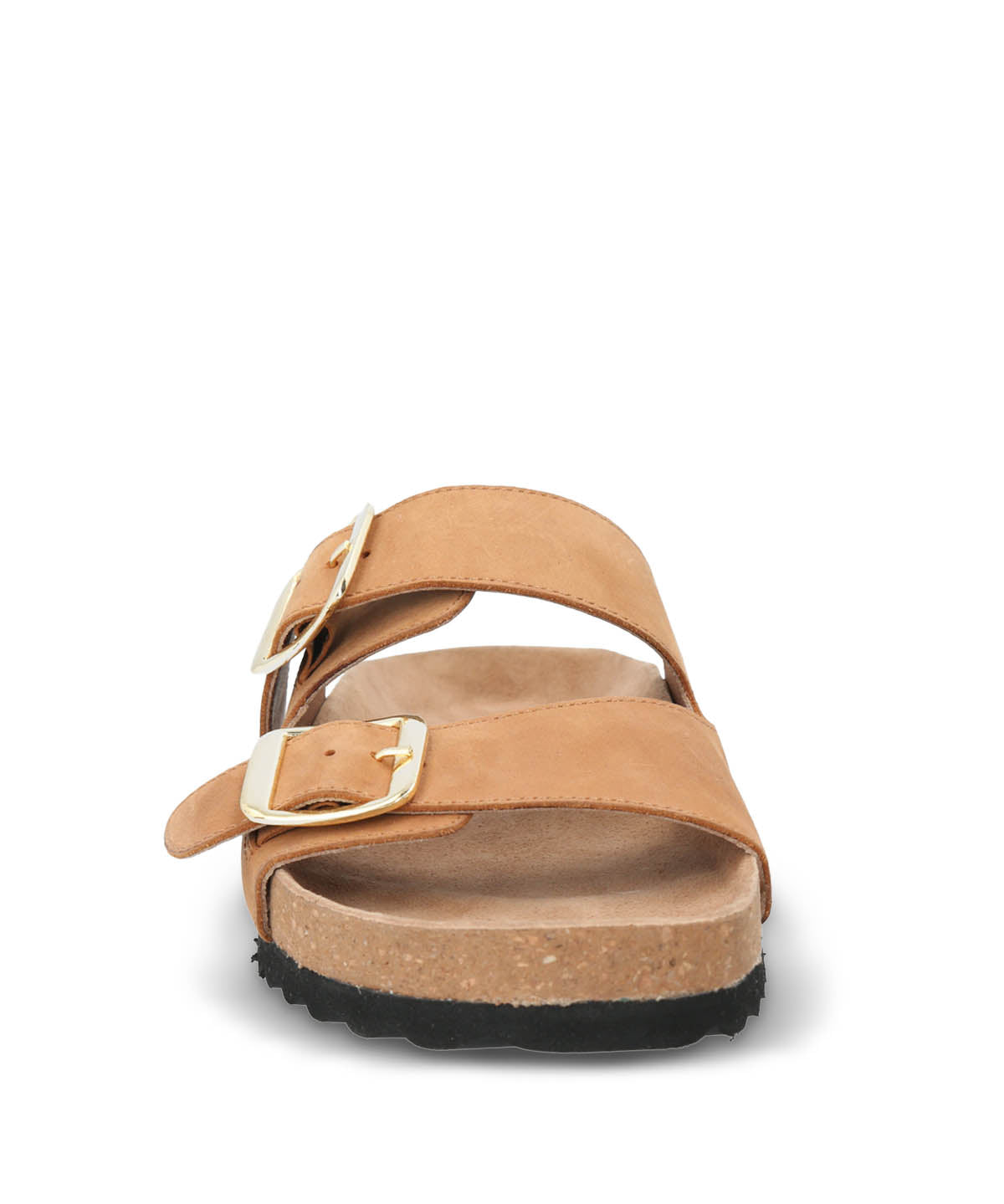 Sandalia Cuero Mujer Lausana Café