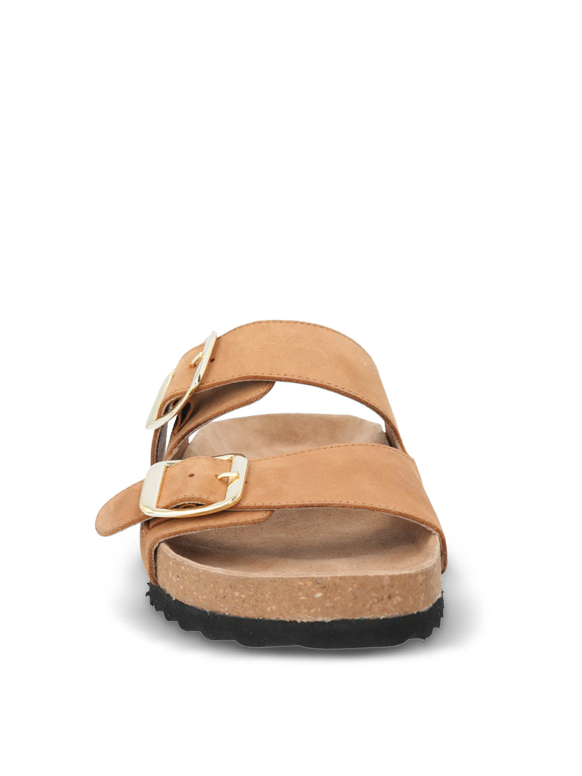 Sandalia Cuero Mujer Lausana Café