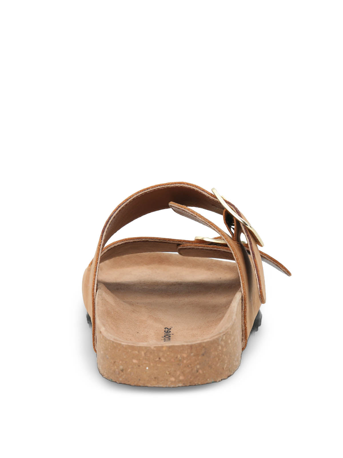 Sandalia Cuero Mujer Lausana Café