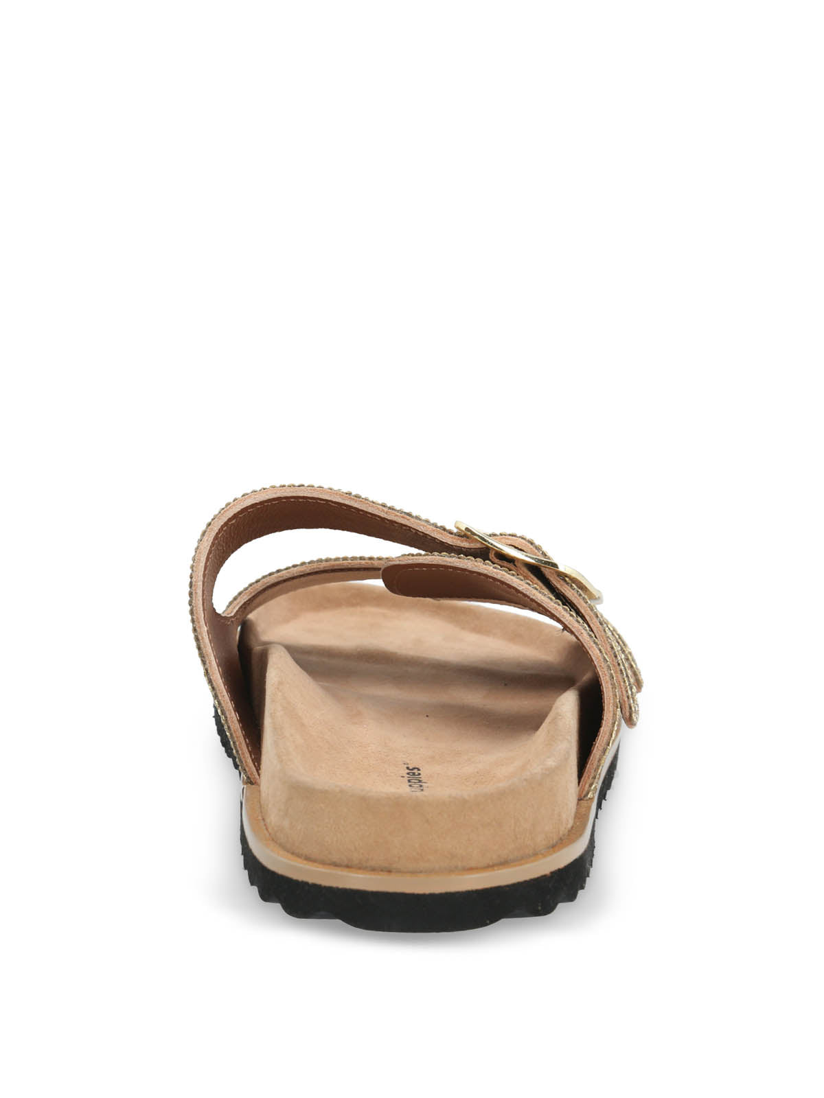 Sandalia Cuero Mujer Fribur Café