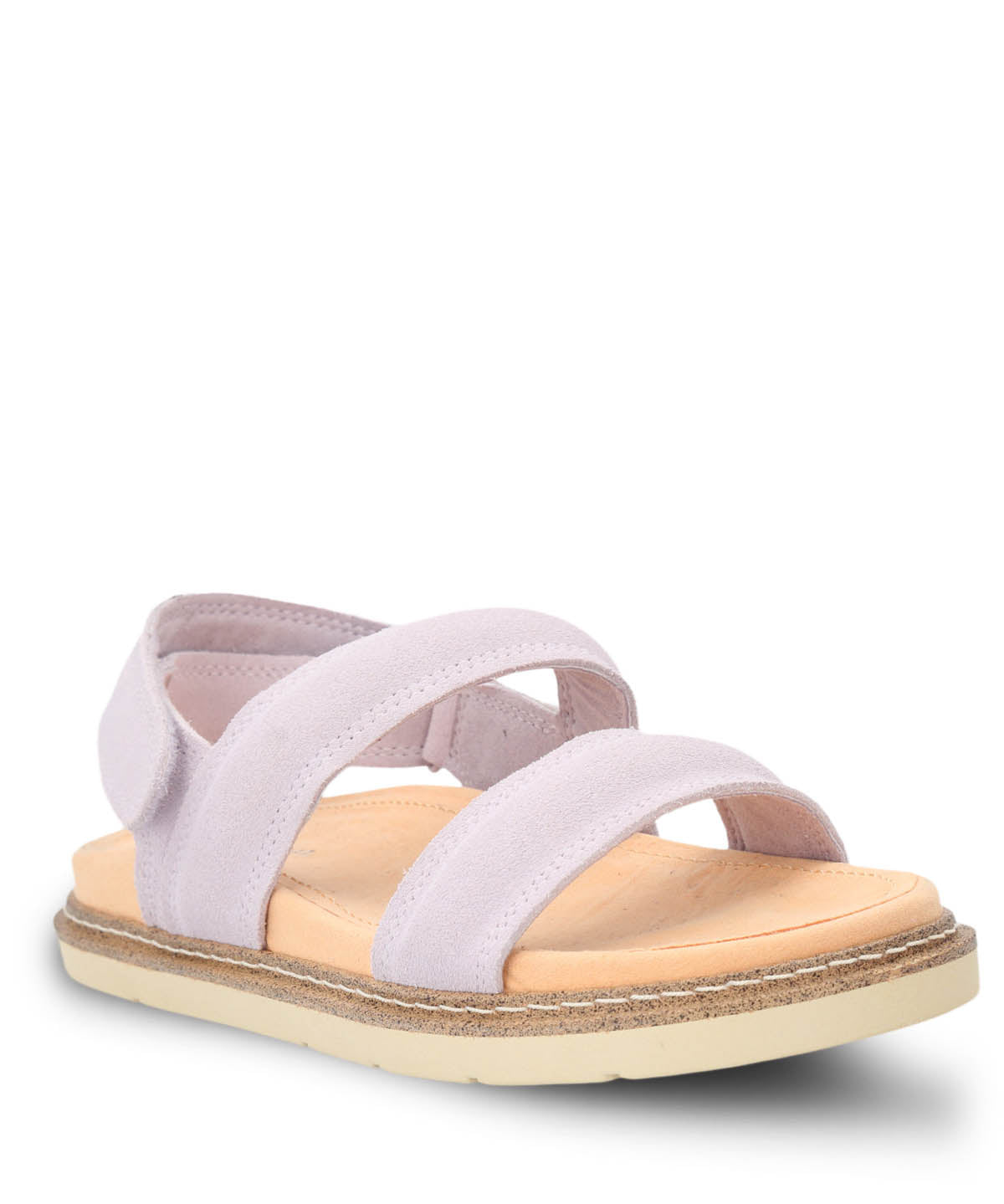 Sandalia Cuero Mujer Baden Lila