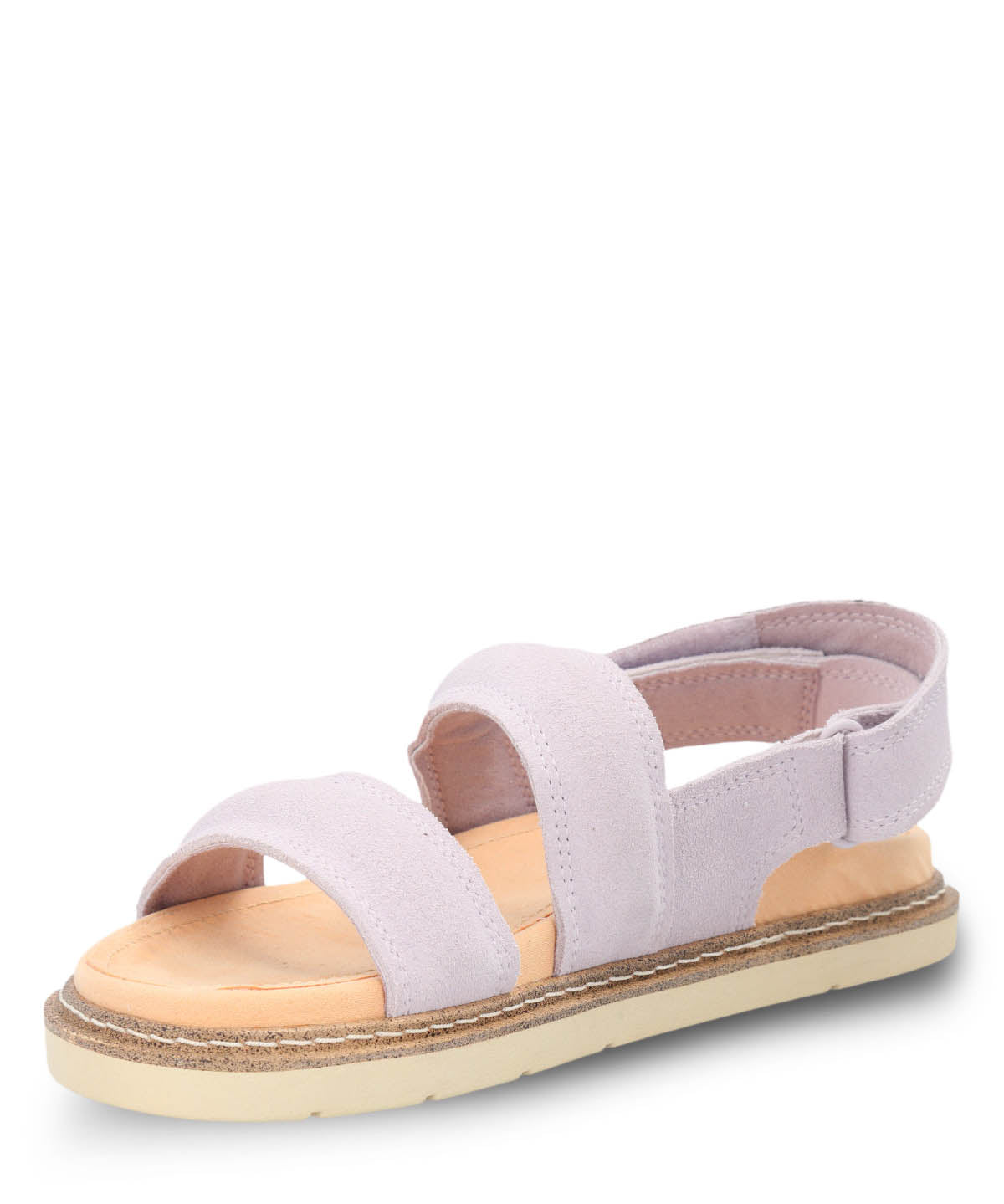 Sandalia Cuero Mujer Baden Lila