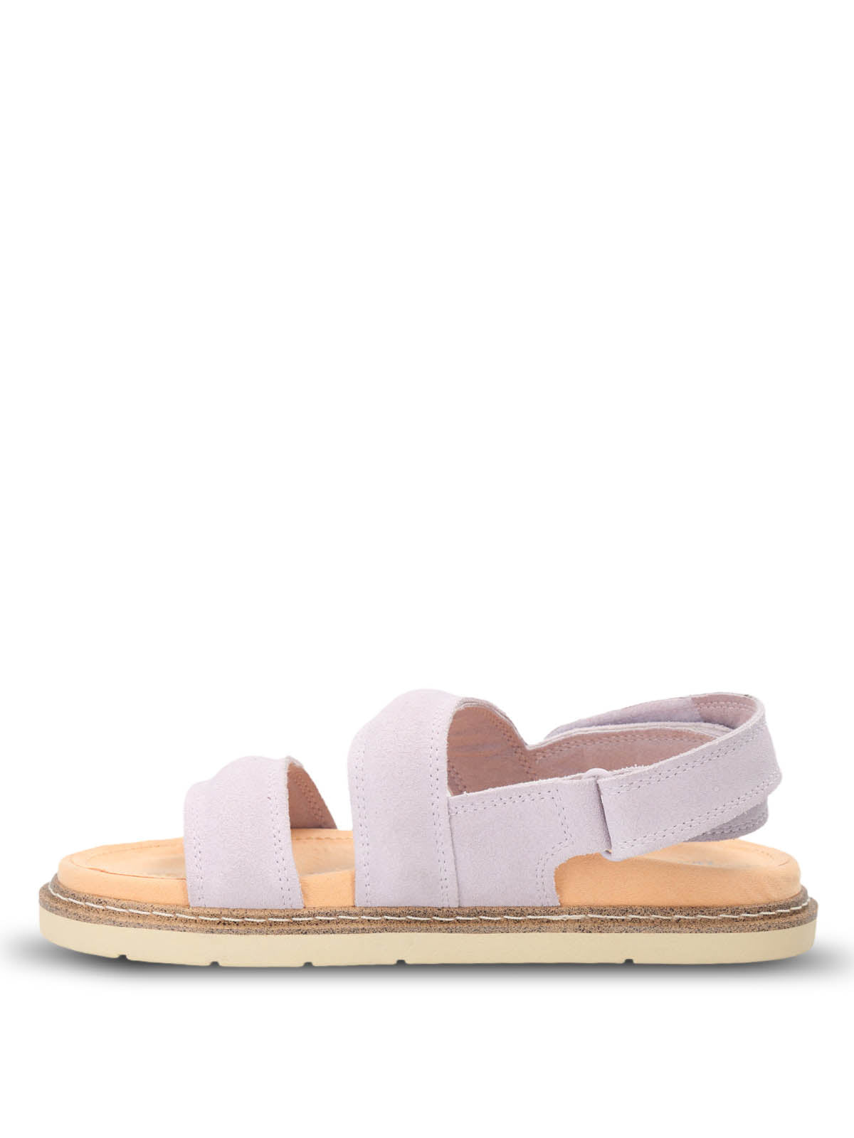 Sandalia Cuero Mujer Baden Lila