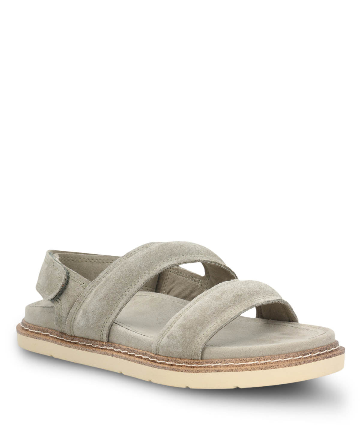 Sandalia Cuero Mujer Baden Verde Claro