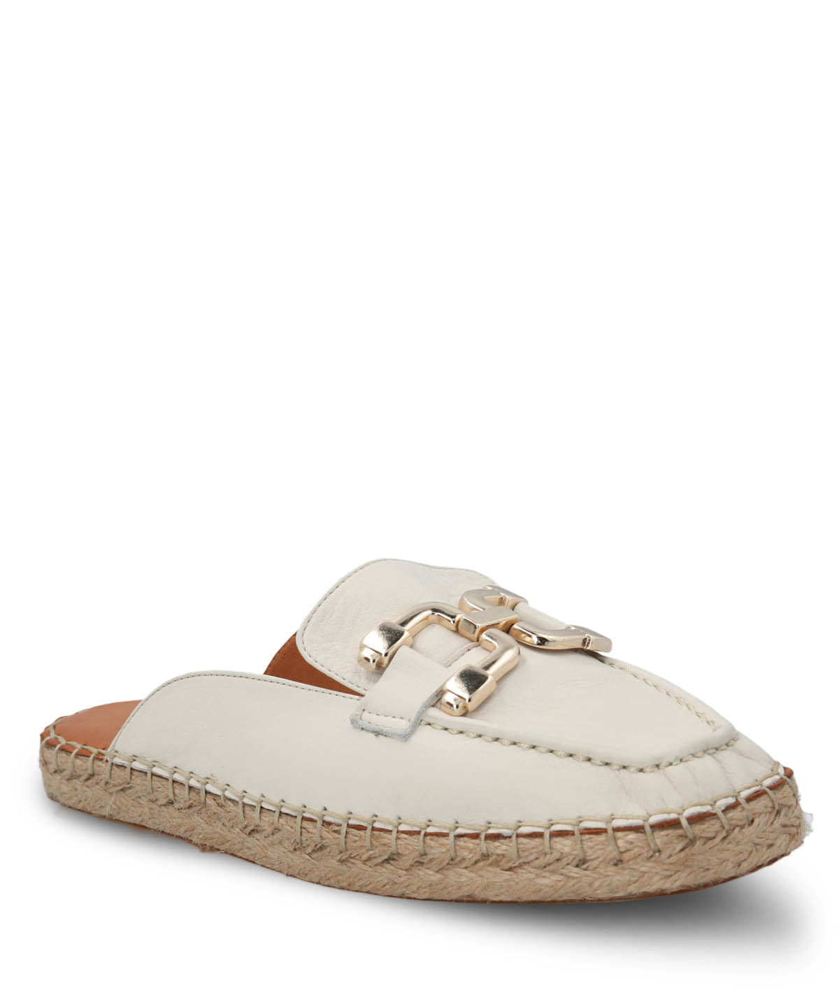 Alpargata Cuero Mujer Aprica Blanco