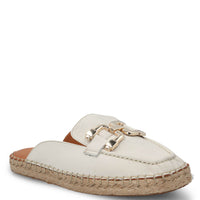 Alpargata Cuero Mujer Aprica Blanco