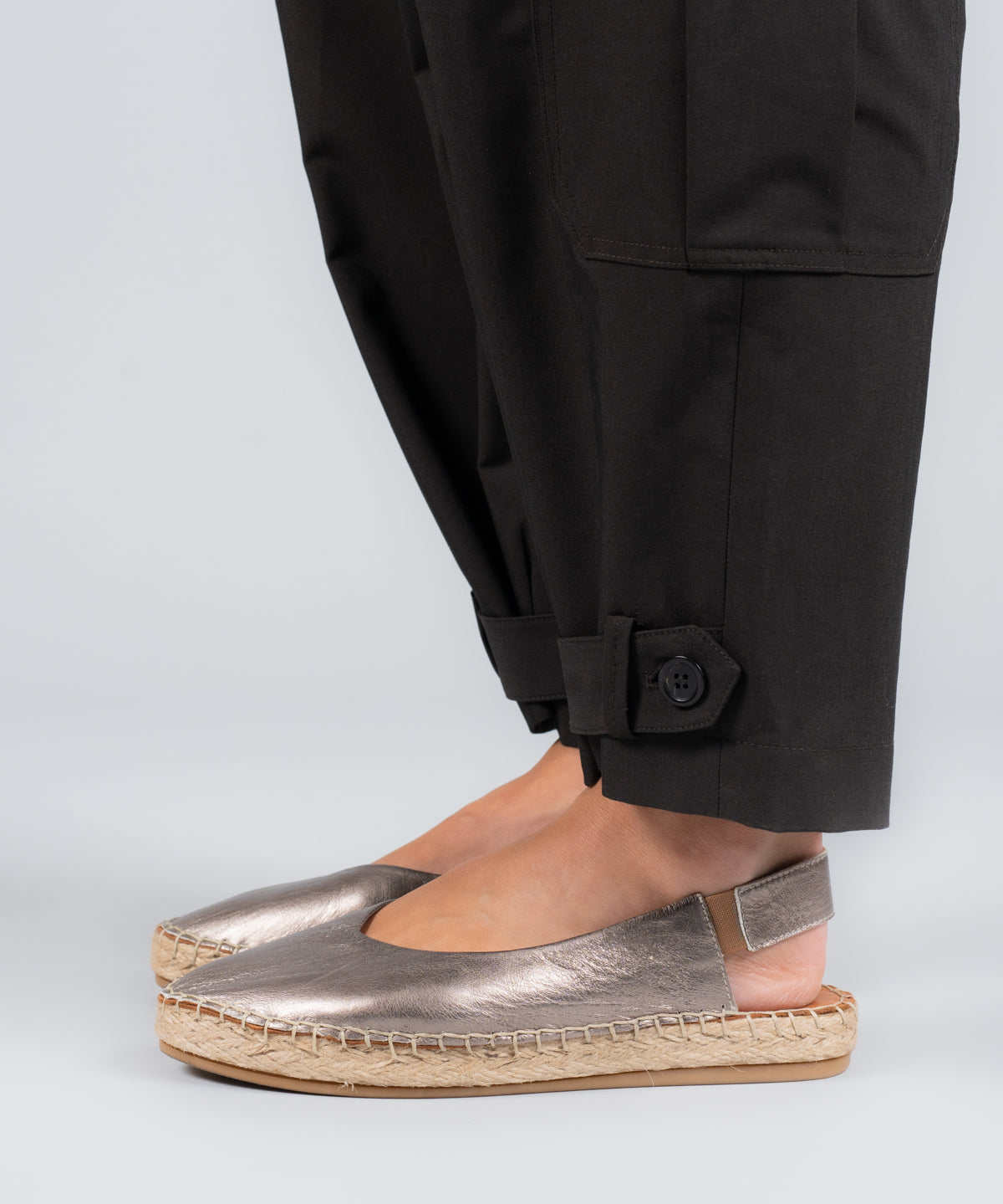 Alpargata Cuero Teglio Gris-Hush Puppies Chile