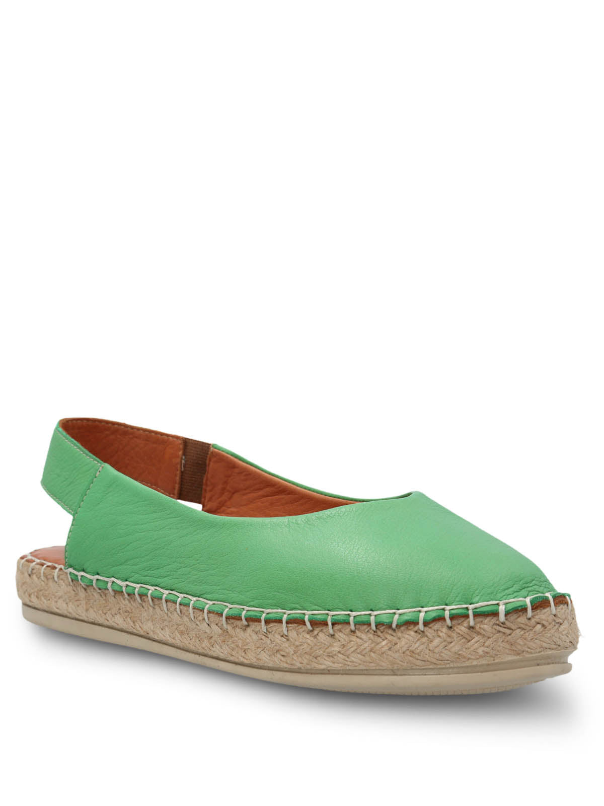 Alpargata Cuero Mujer Teglio Verde Hush Puppies | Hush Puppies
