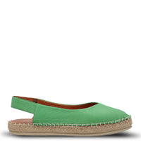 Alpargata Cuero Mujer Teglio Verde Hush Puppies | Hush Puppies