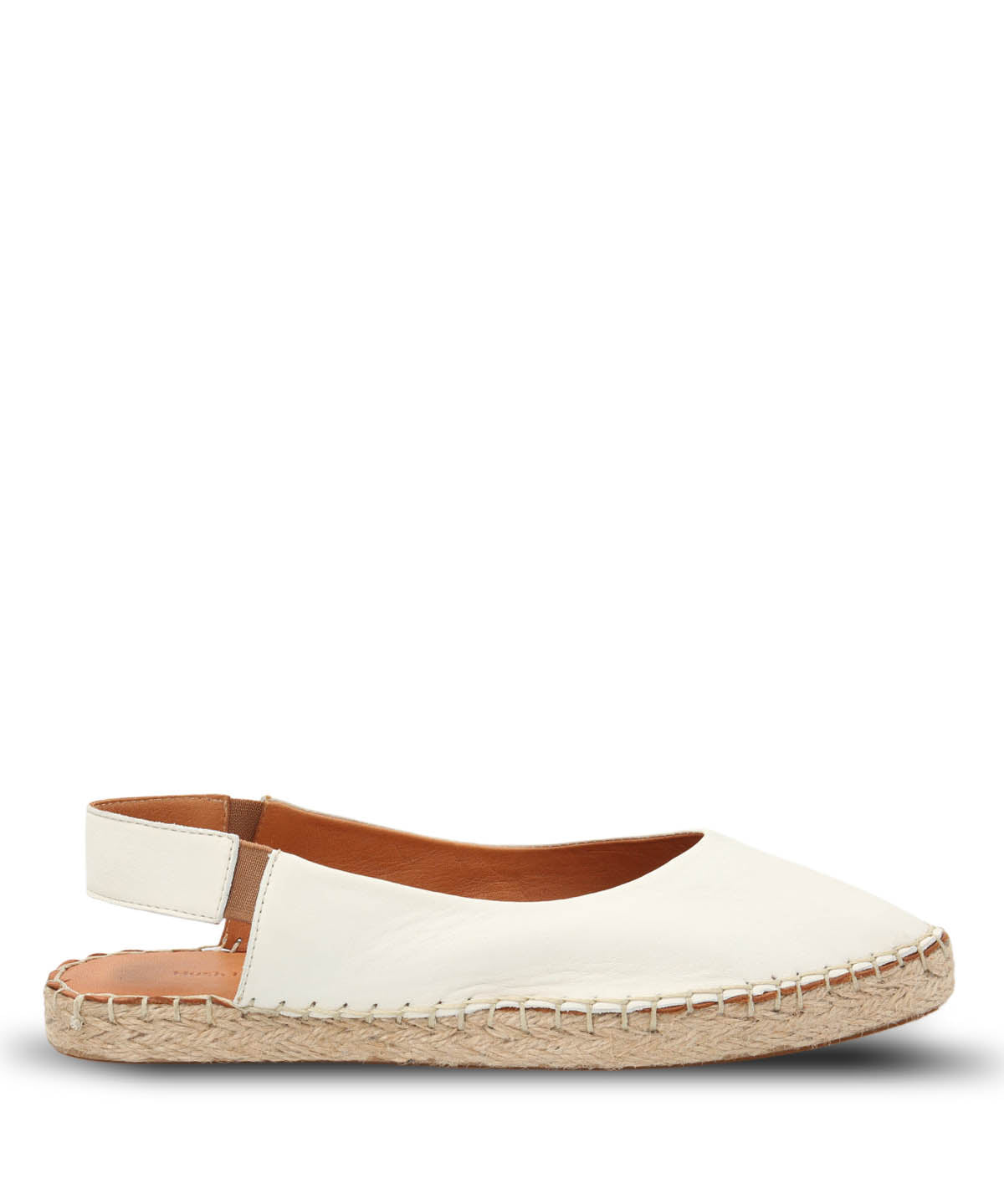 Alpargata Cuero Mujer Teglio Blanco | Hush Puppies