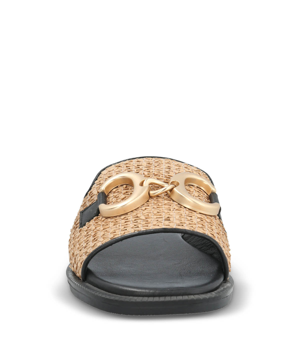 Sandalia Cuero Mujer Tegglia Negro