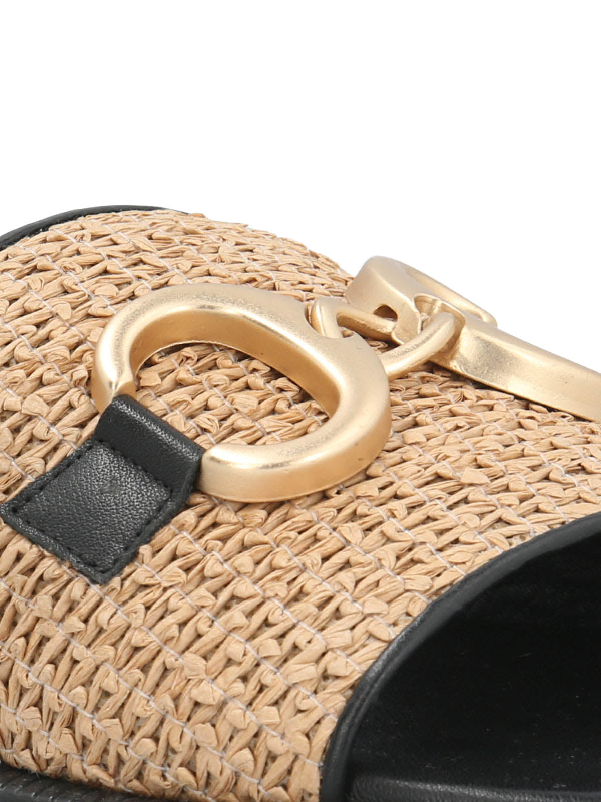 Sandalia Cuero Mujer Tegglia Negro