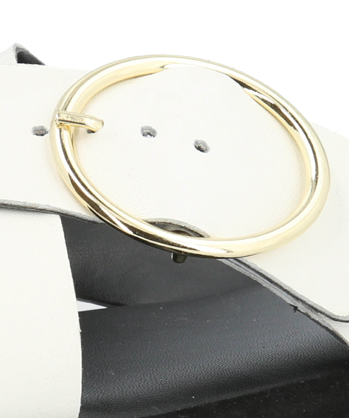 Sandalia Cuero Mujer Bernard Blanco