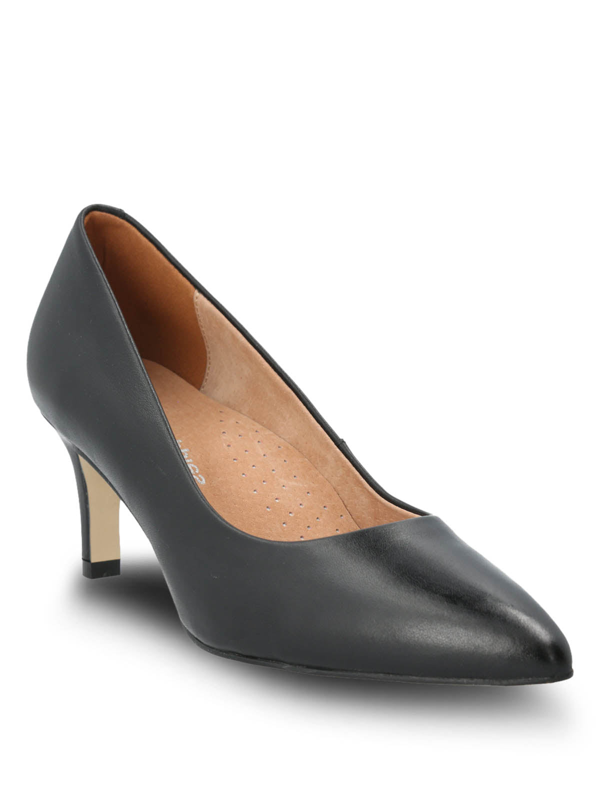 Zapato Vestir Cuero Mujer Arosa Negro