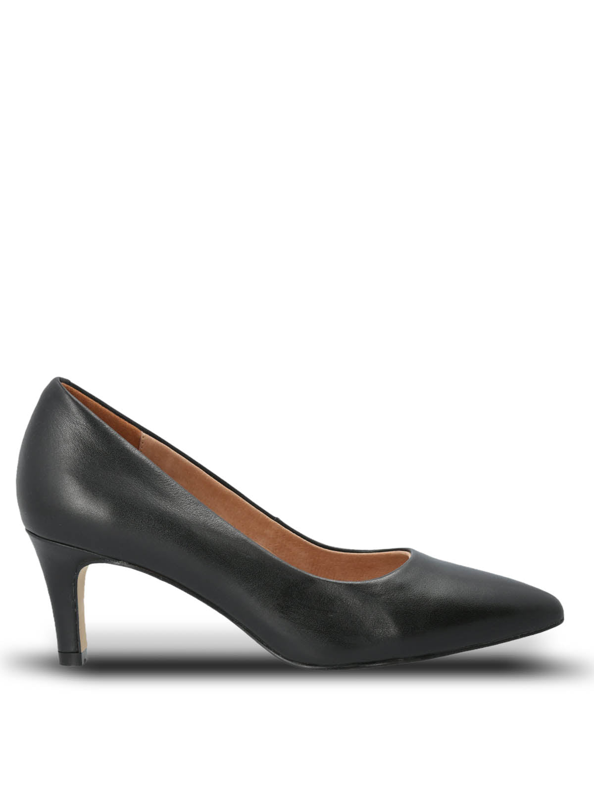 Zapato Vestir Cuero Mujer Arosa Negro