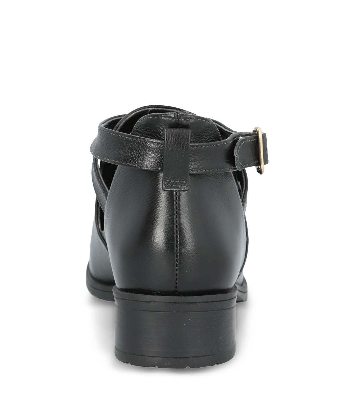 Botin Cuero Mujer Garla Negro