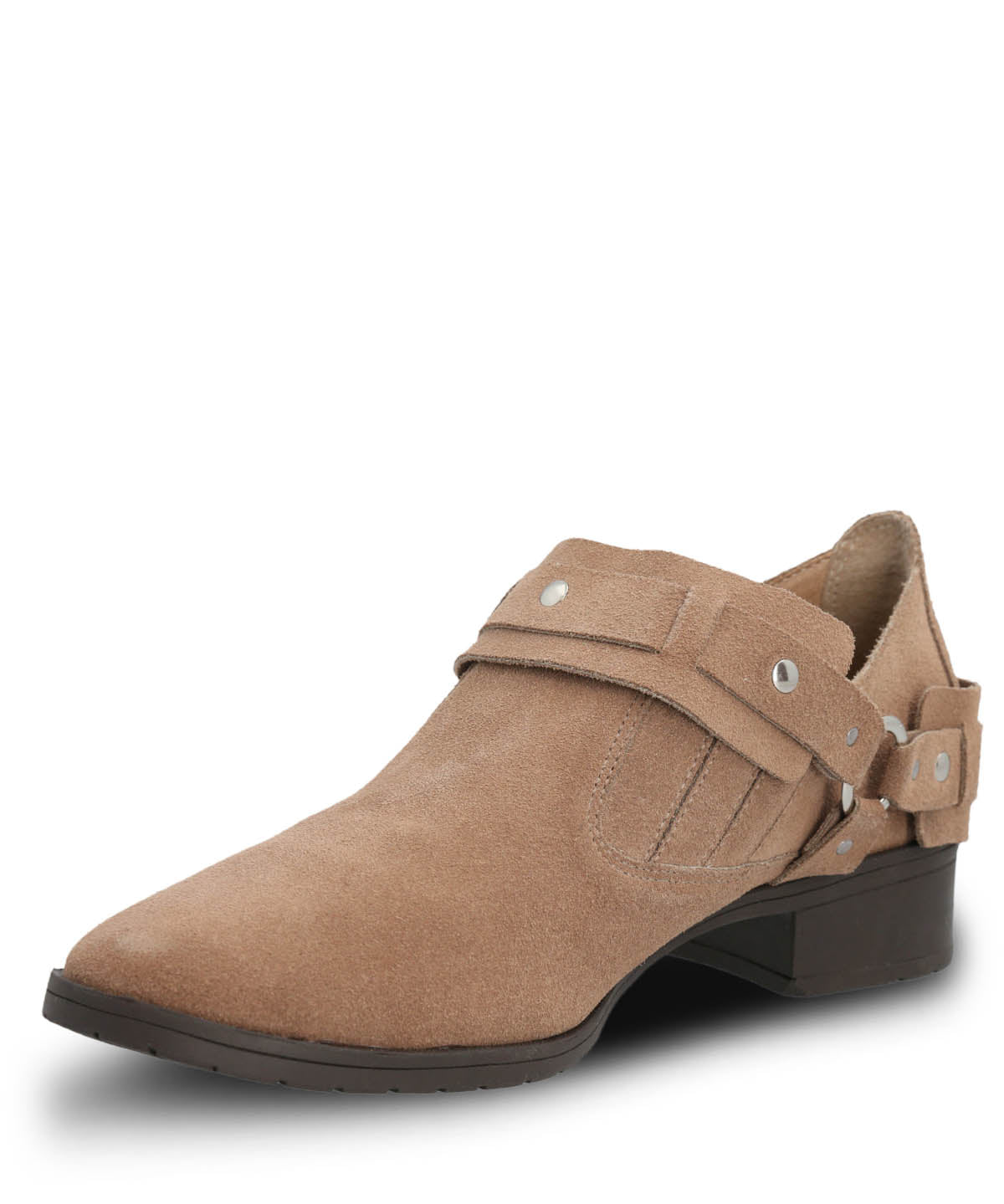 Botin Cuero Mujer Malga Taupe