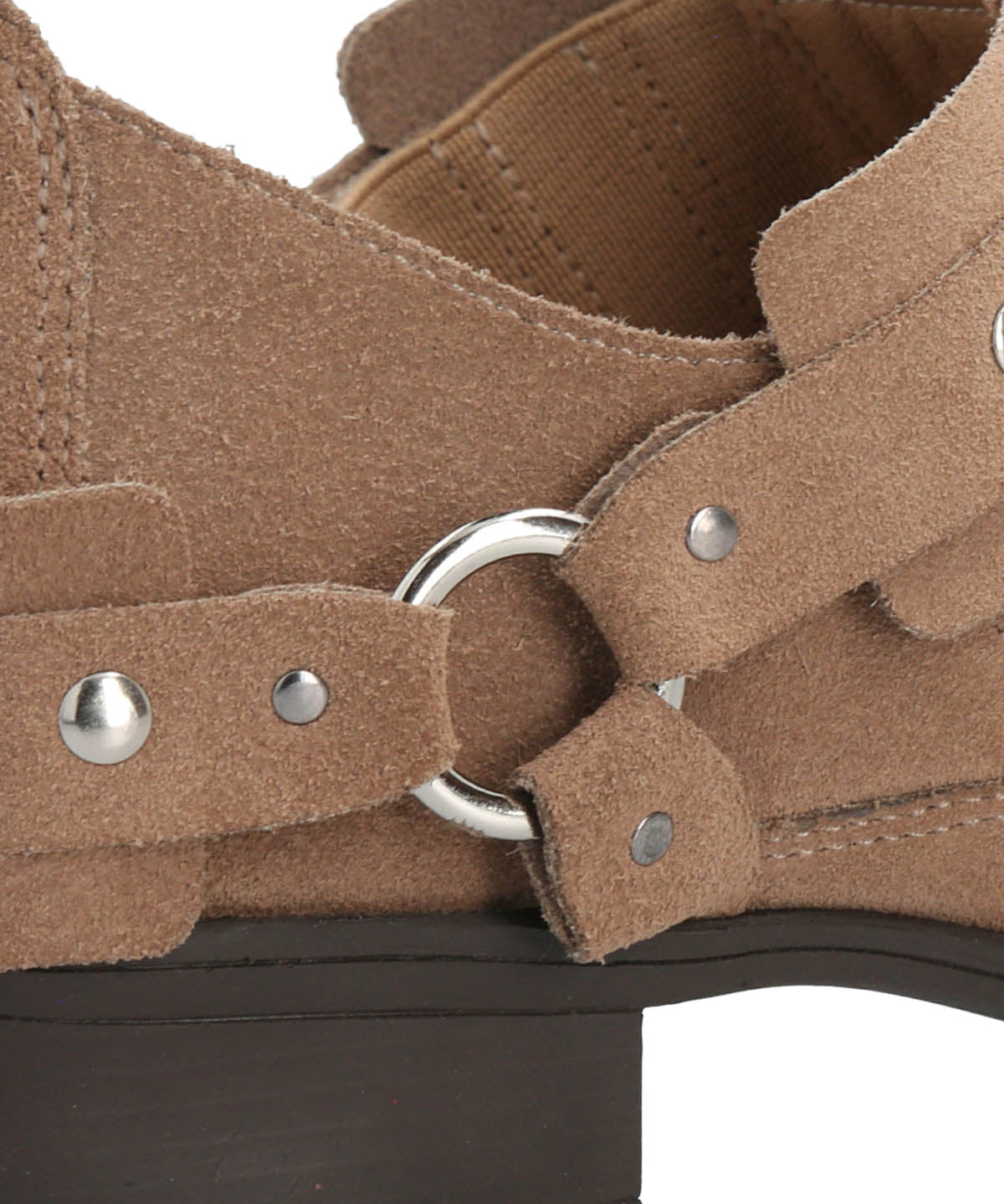 Botin Cuero Mujer Malga Taupe