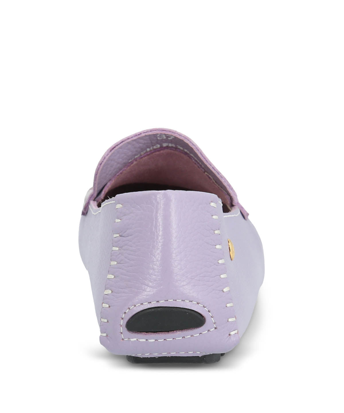 Mocasin Cuero Mujer Domaso Lila | Hush Puppies