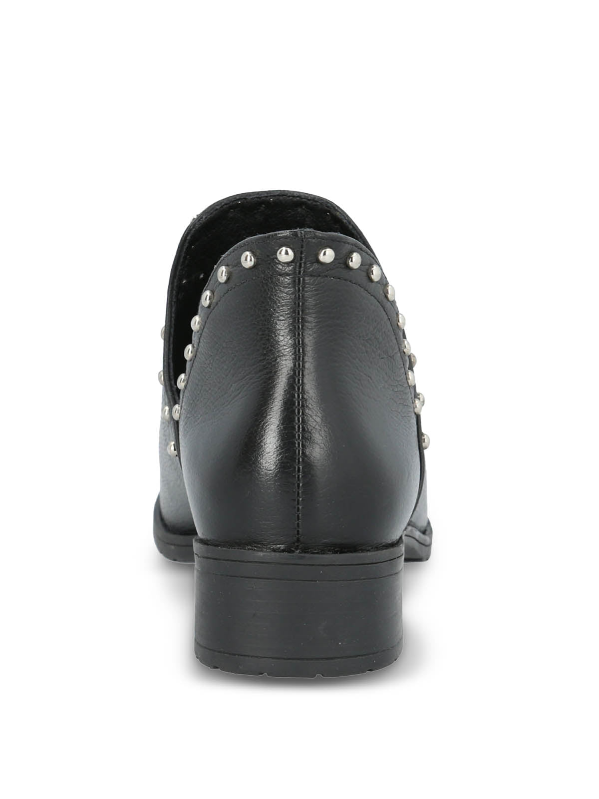 Botin Cuero Mujer Leccia Negro