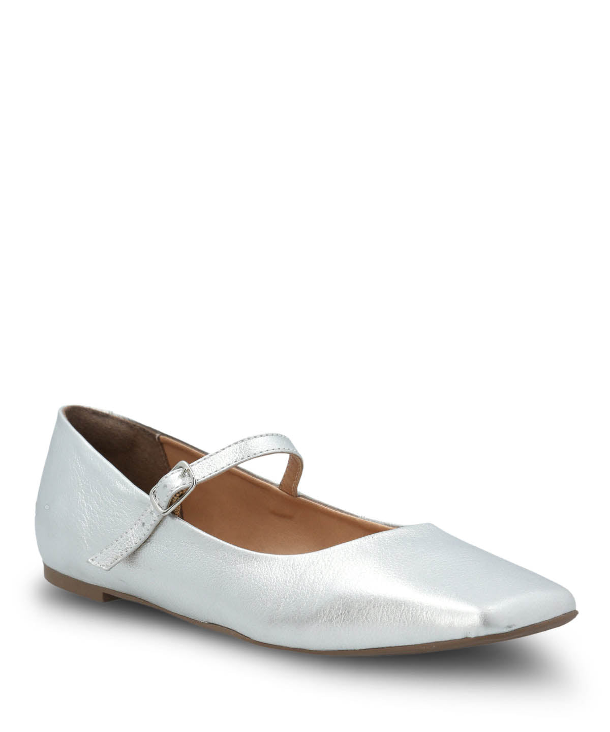 Ballerina Cuero Mujer Lovere Metalizada Hush Puppies