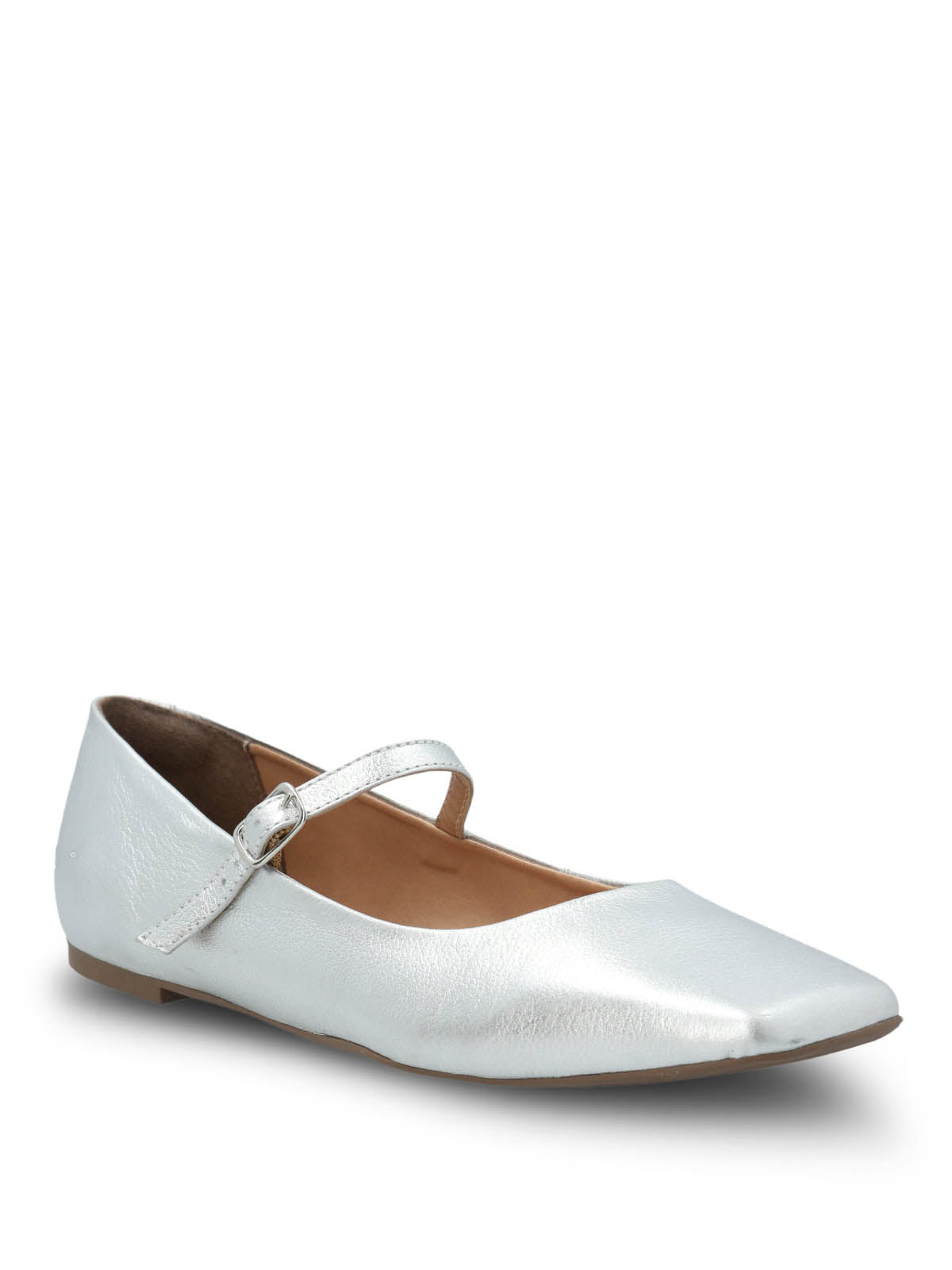 Ballerina Cuero Mujer Lovere Metalizada Hush Puppies