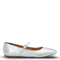 Ballerina Cuero Mujer Lovere Metalizada Hush Puppies