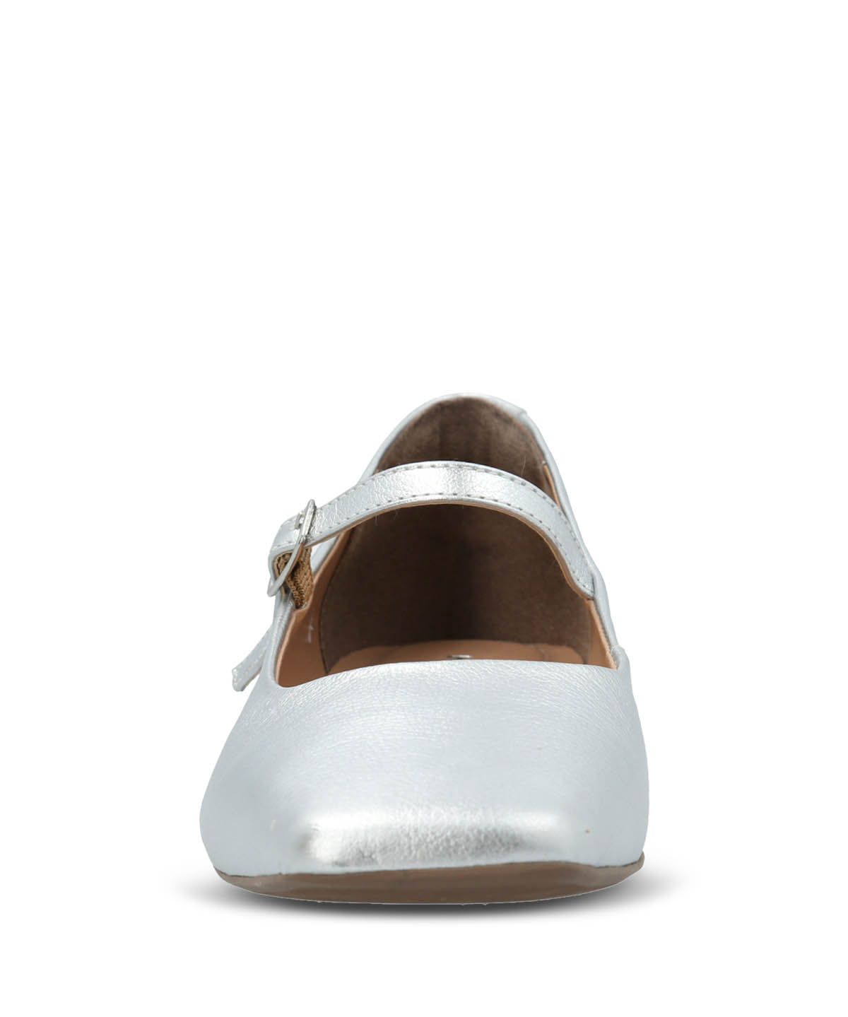 Ballerina Cuero Mujer Lovere Metalizada Hush Puppies