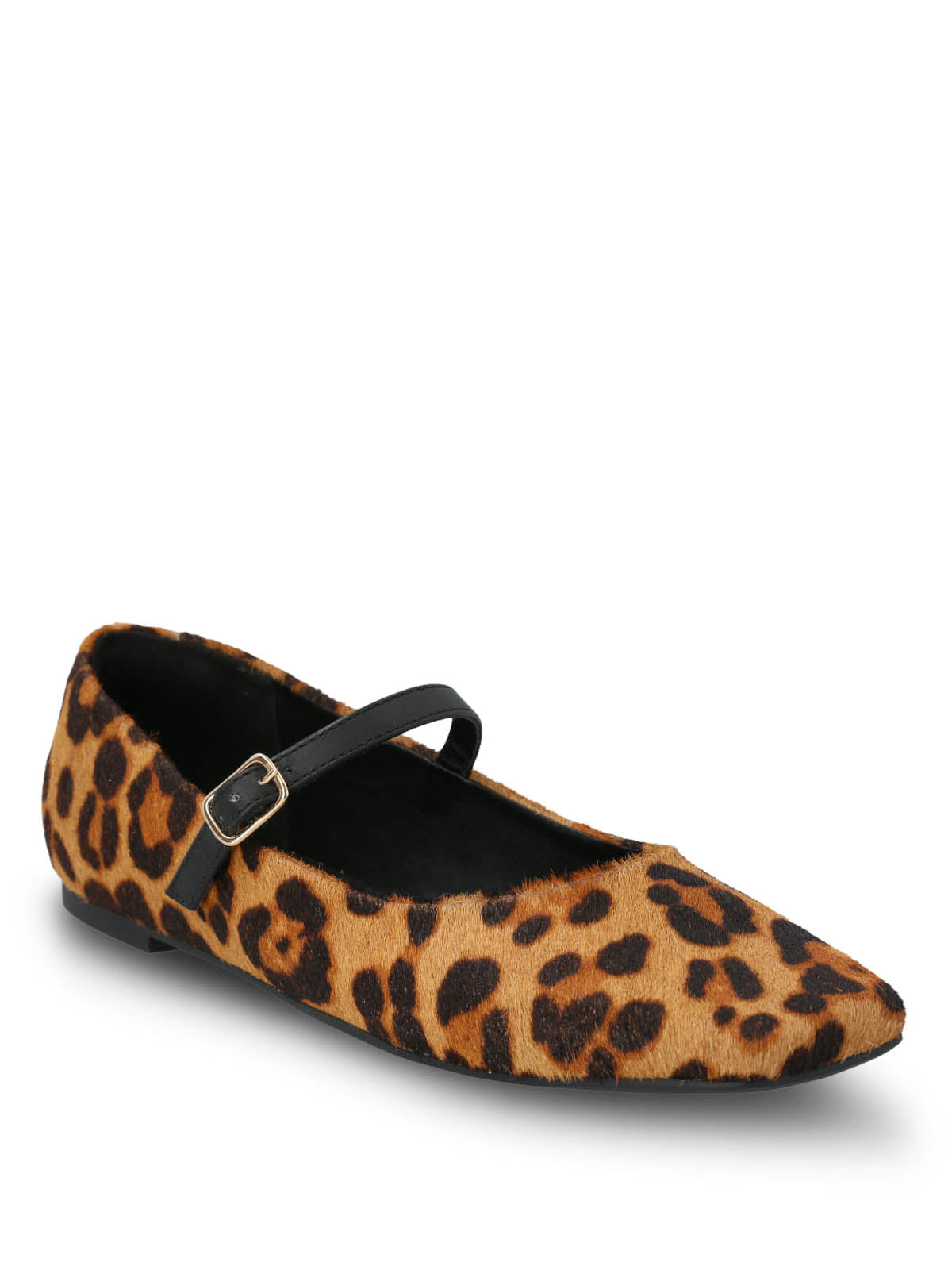 Ballerina Cuero Mujer Lovere Leopardo