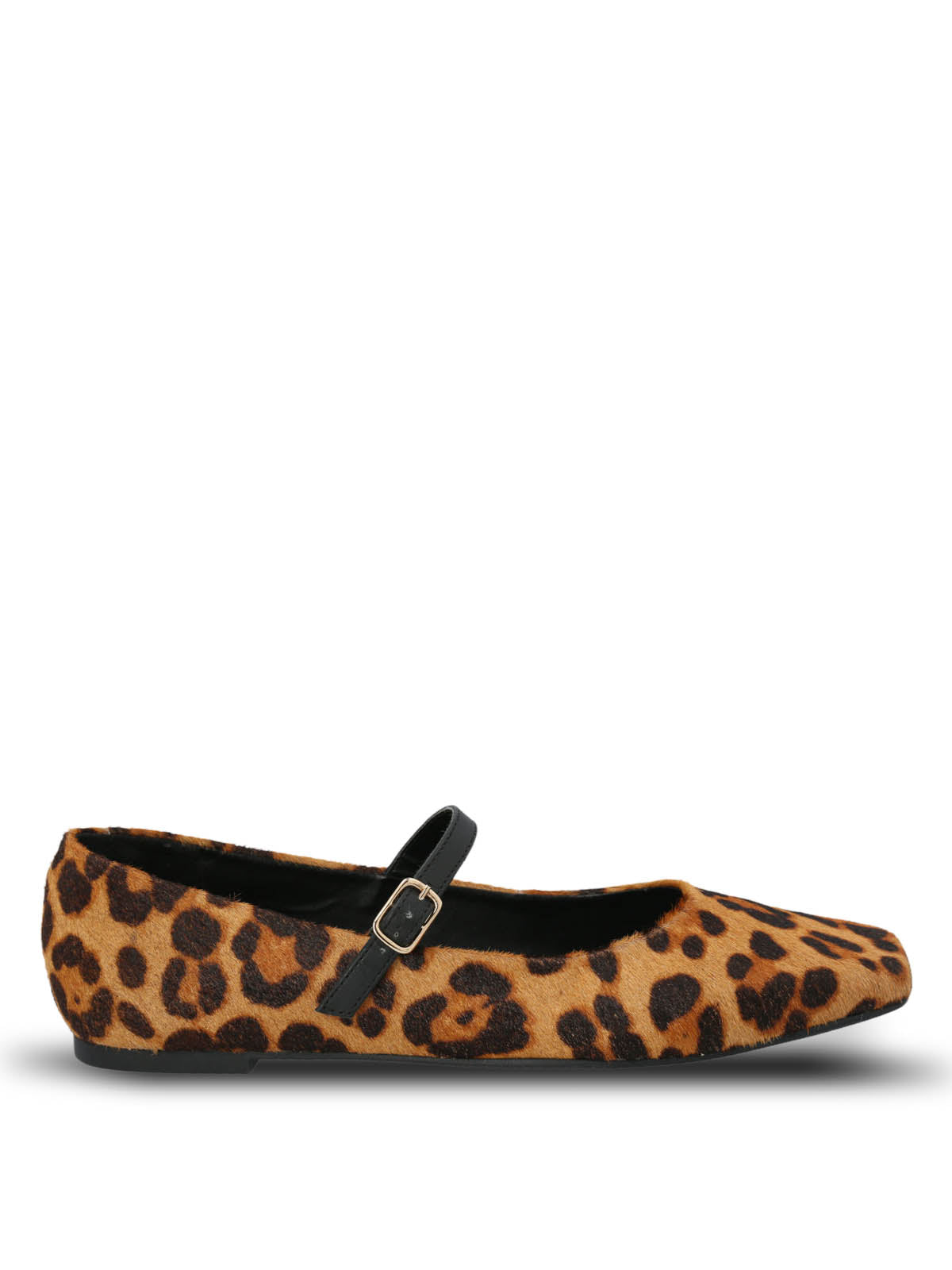 Ballerina Cuero Mujer Lovere Leopardo