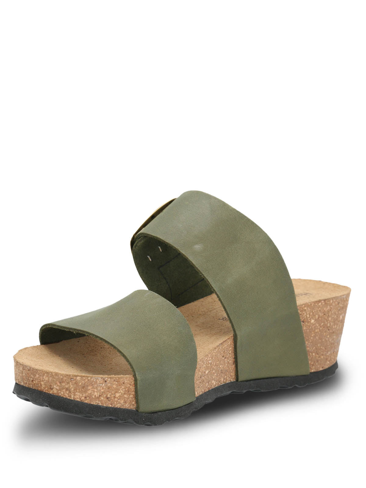 Sandalia Cuero Mujer Fusino Militar