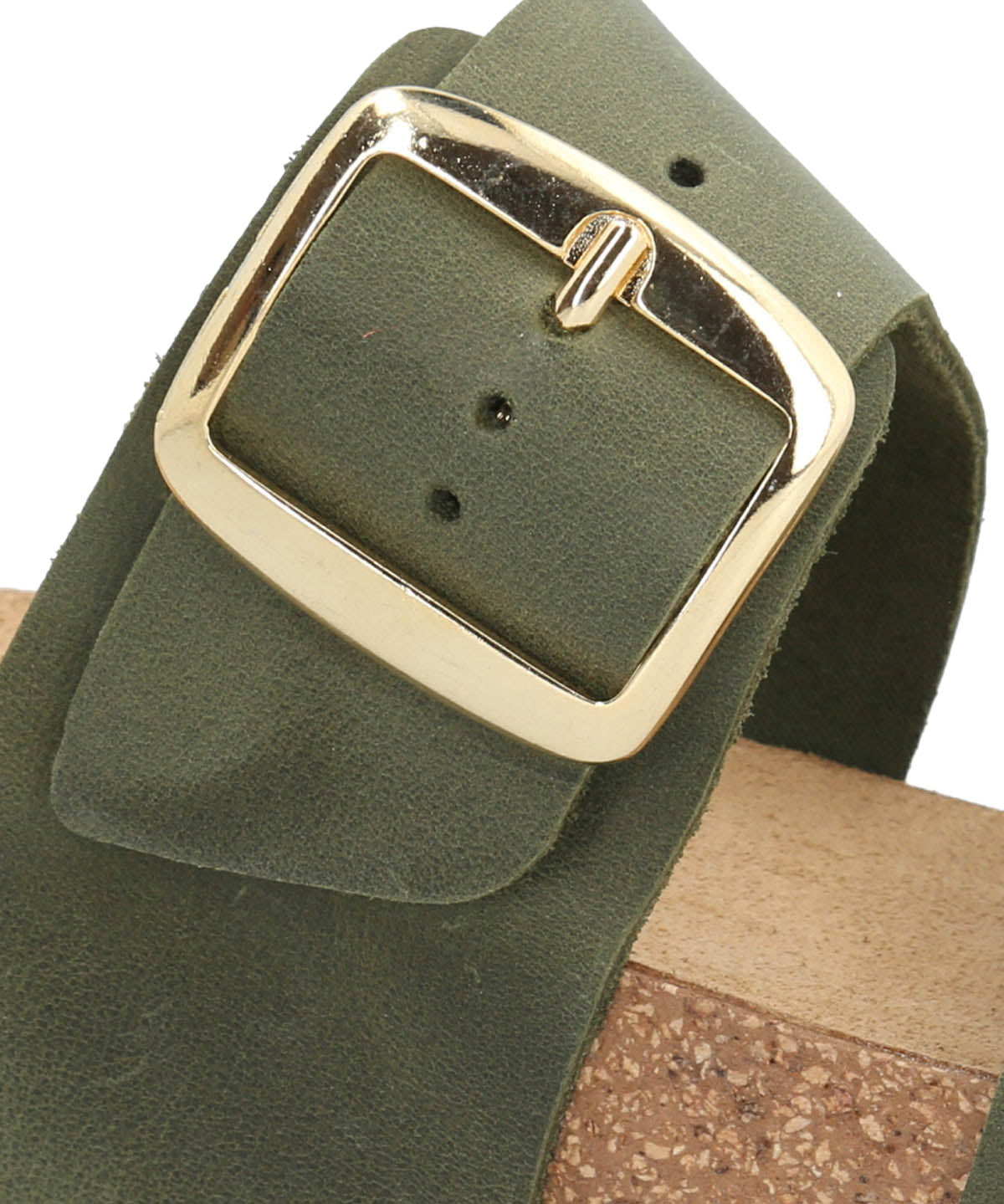 Sandalia Cuero Mujer Fusino Militar