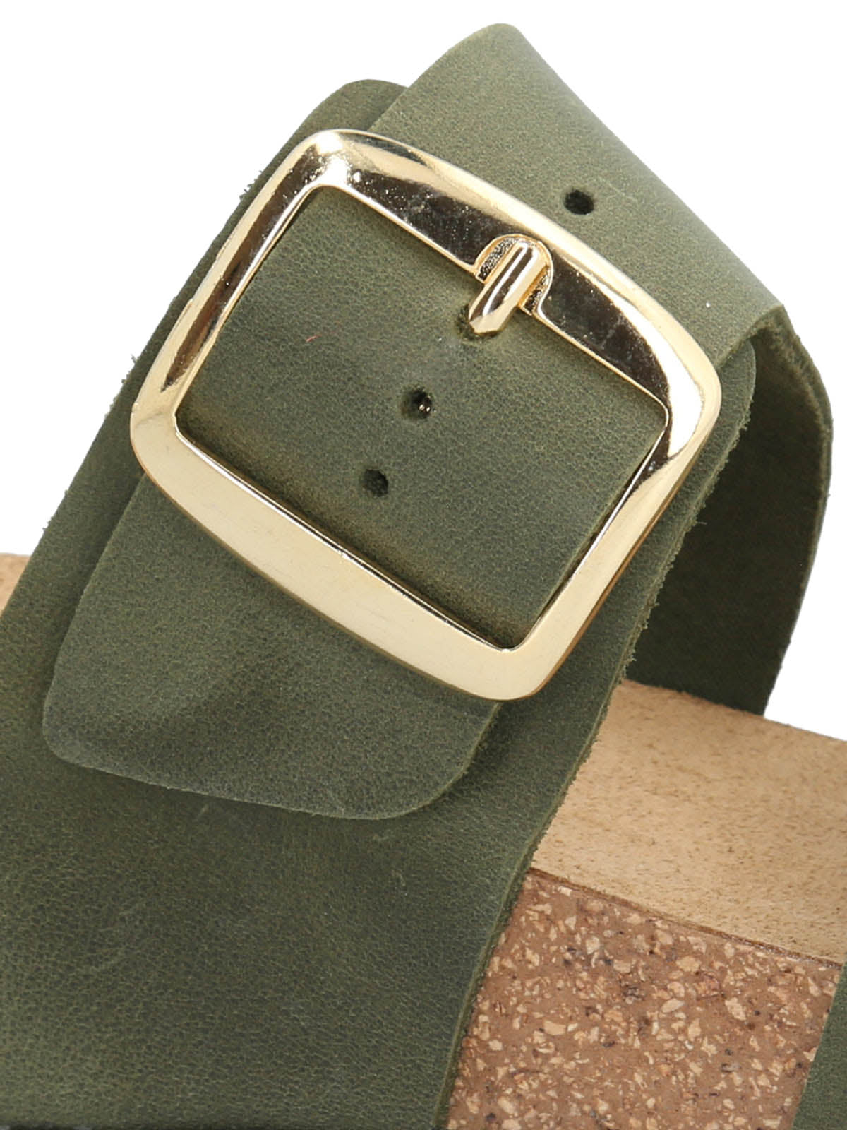 Sandalia Cuero Mujer Fusino Militar