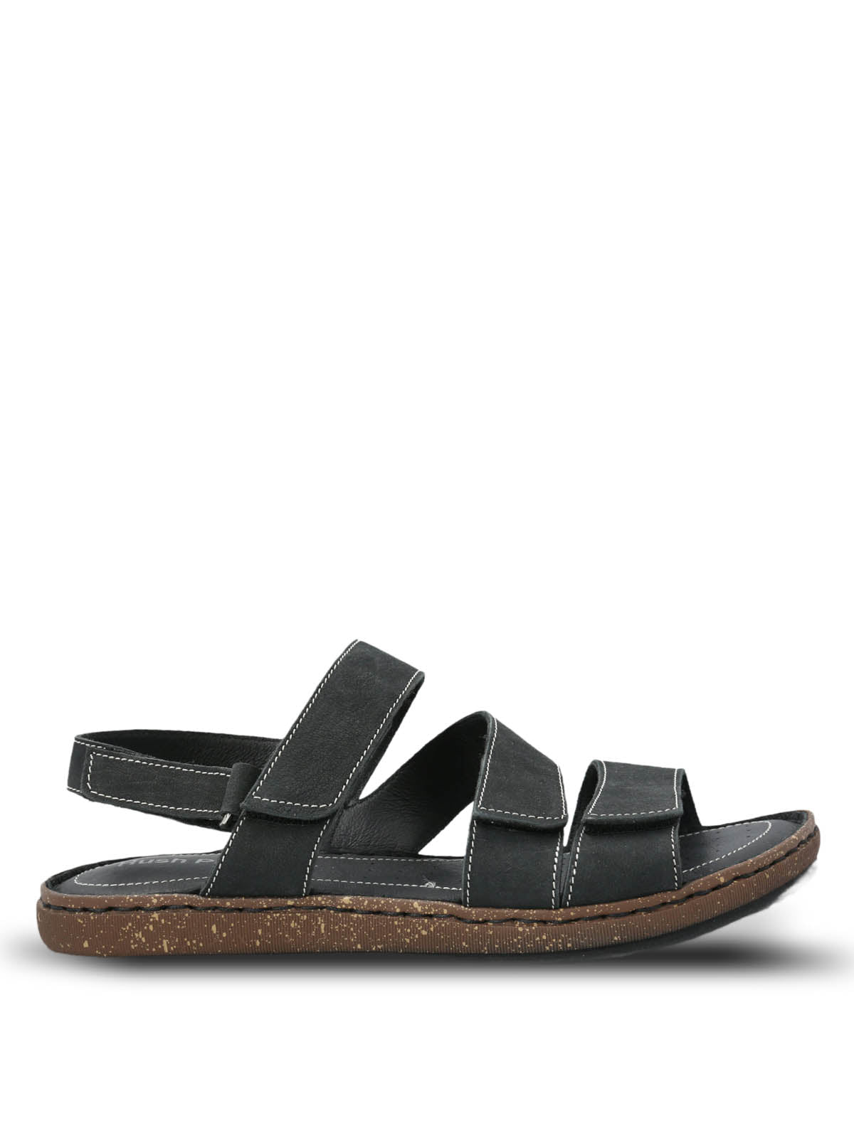Sandalia Cuero Mujer Apricot Negro