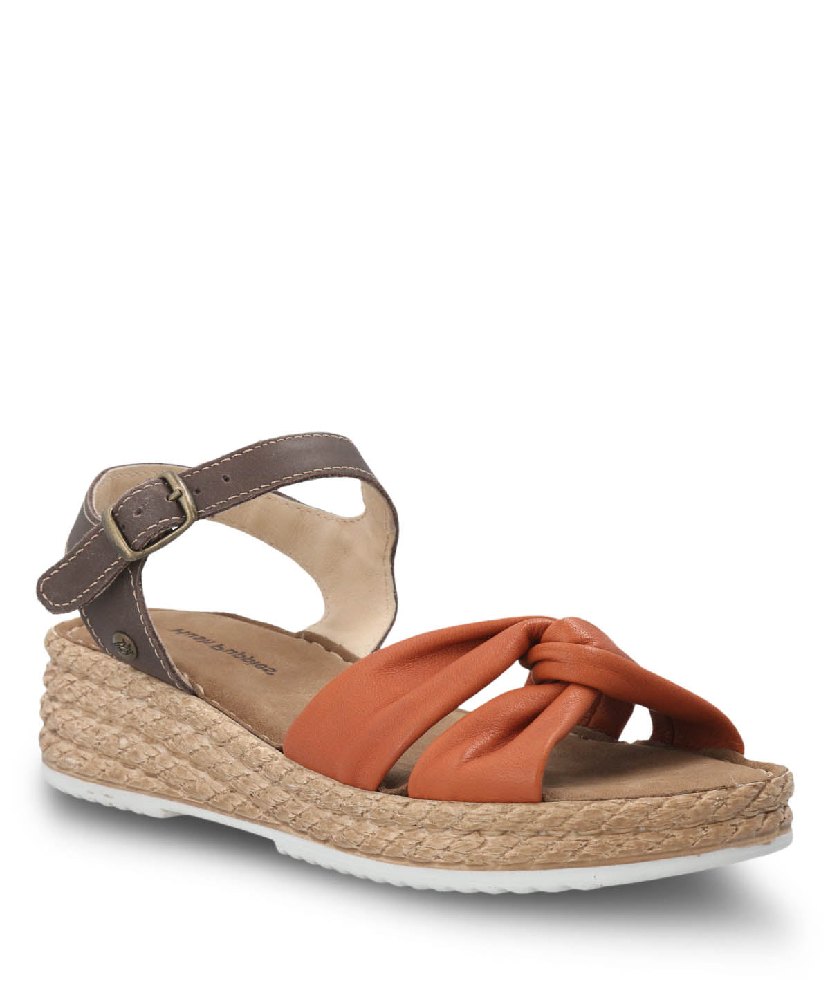 Sandalia Cuero Mujer Cepina Terracota