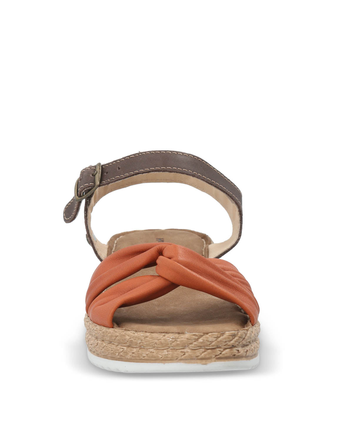 Sandalia Cuero Mujer Cepina Terracota